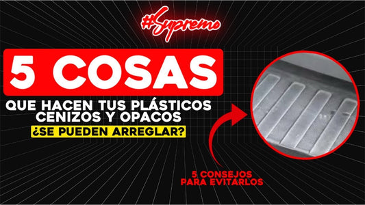 ¿Plásticos Cenizos? EVÍTALOS Con esto ... - Supremoclean