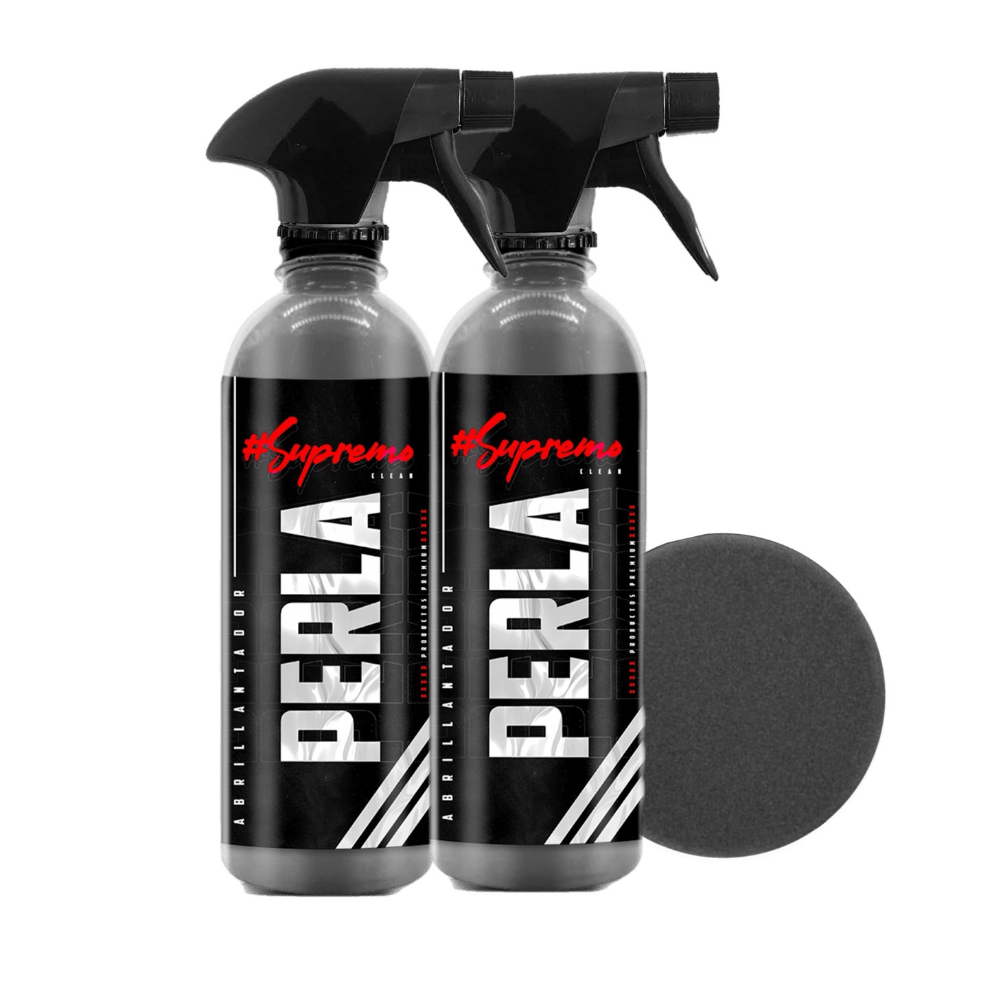 2 PERLA HIDRATADOR DE PLÁSTICOS Y MOLDURAS AUTOMOTRIZ+ APLICADOR - Supremoclean