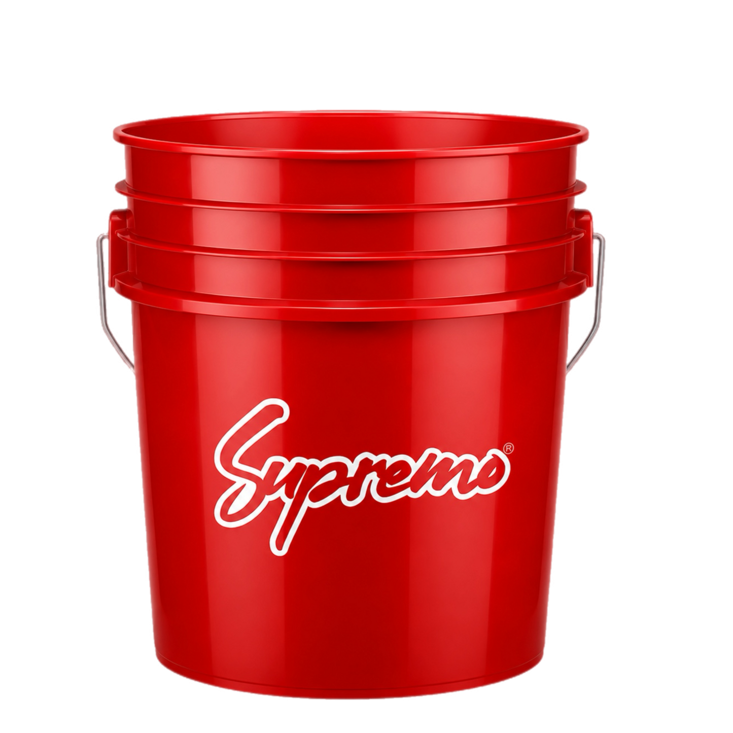 CUBETA ROJA USO RUDO CON LOGO