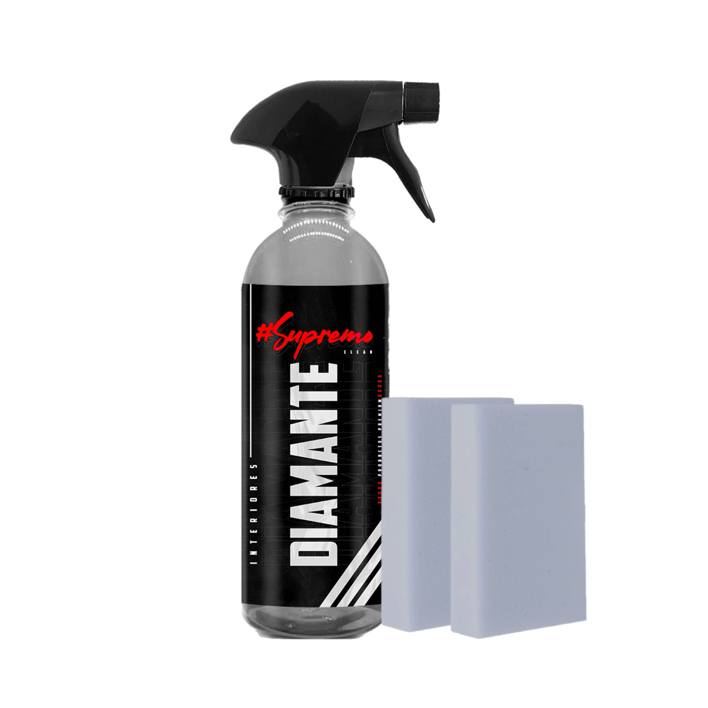 DIAMANTE LIMPIADOR APC + 4 ESPONJAS MÁGICAS - Supremoclean