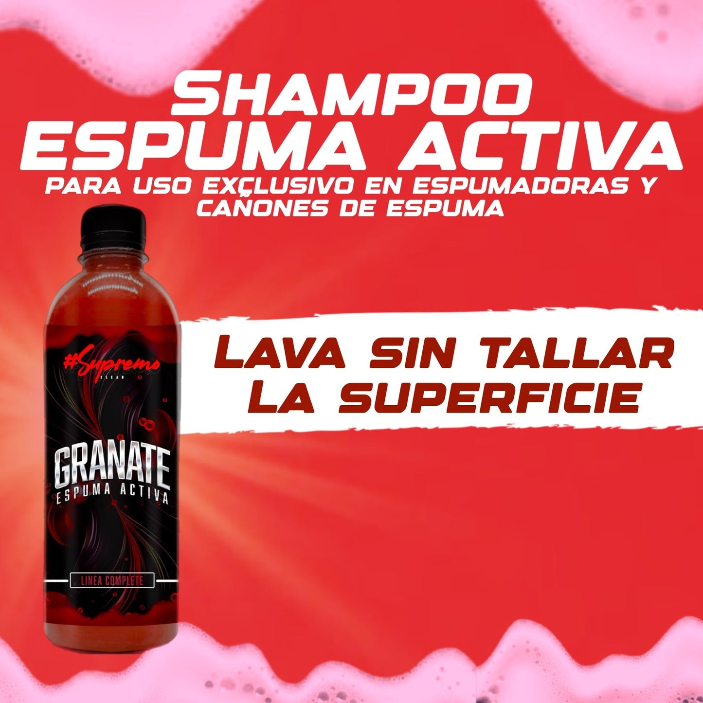 ESPUMADERA MANUAL - Supremoclean