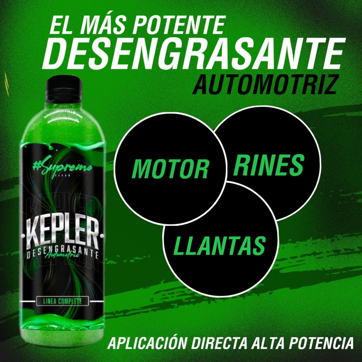 KEPLER DESENGRASANTE AUTOMOTRIZ - Supremoclean