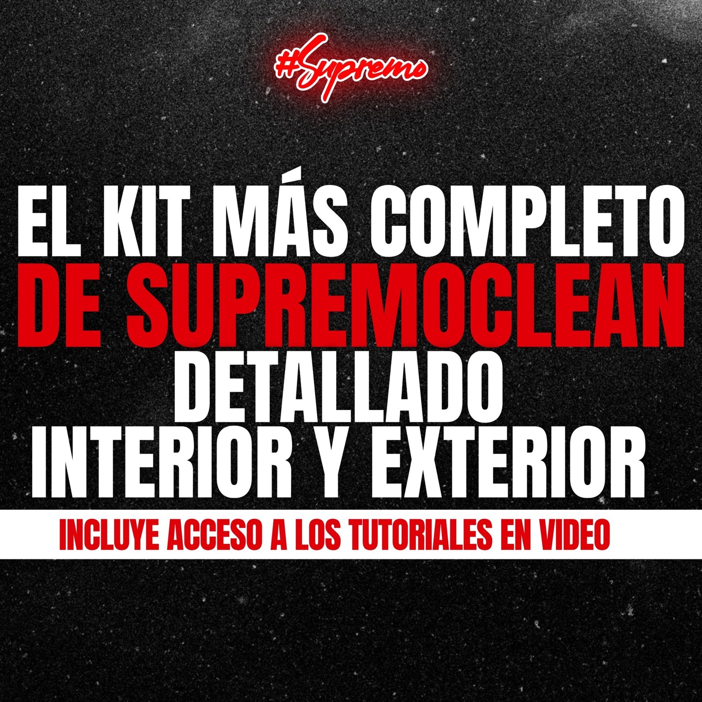 🌟NUEVO🌟 LEGEND PACK DETALLADO AUTOMOTRIZ SUPREMO +COMPLETO INT. Y EXT. FULL - Supremoclean