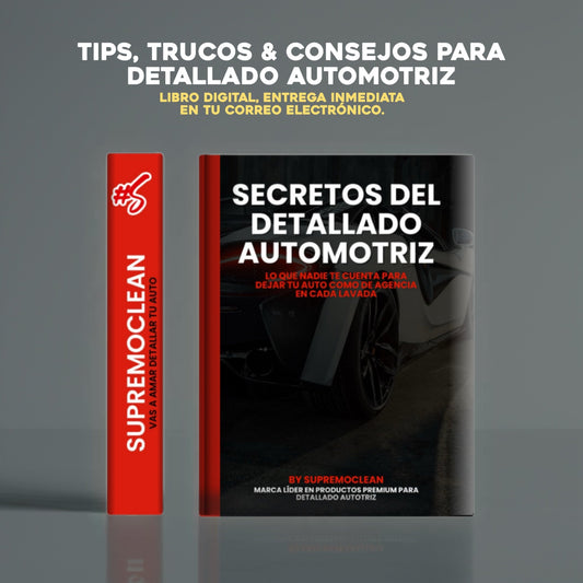 🔥NUEVO🔥 Libro Digital de SupremoClean | Secretos del Detallado Automotriz +BONUS. - Supremoclean