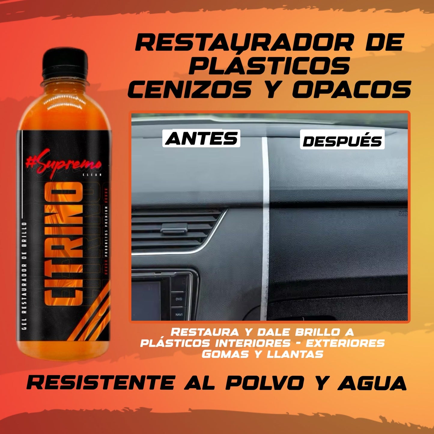 PREMIUM KIT DETALLADO AUTOMOTRIZ + CUBETA - Supremoclean