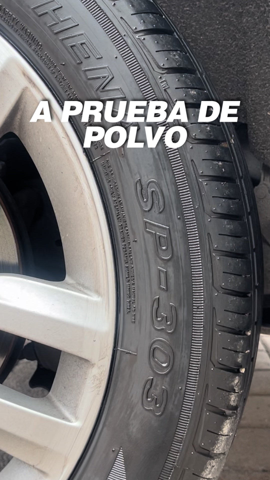 SPRAY CITRINO BRILLO EXTERIOR PARA LLANTAS - Supremoclean