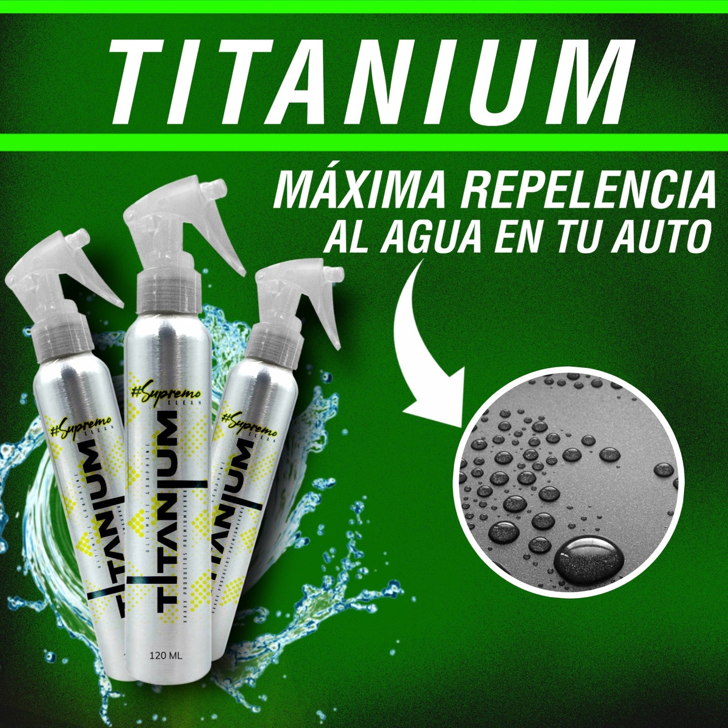 TITANIUM SUPER GLOSS PARA CARROCERÍA - Supremoclean
