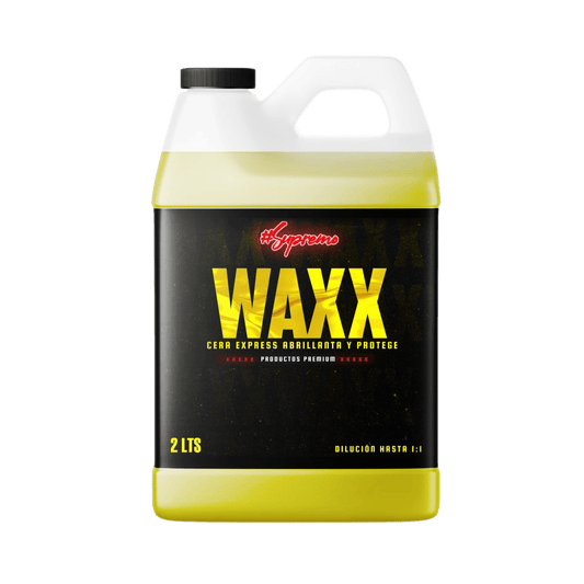 WAXX CERA CARNAUVA LÍQUIDA PARA AUTOS 2 LITROS - Supremoclean