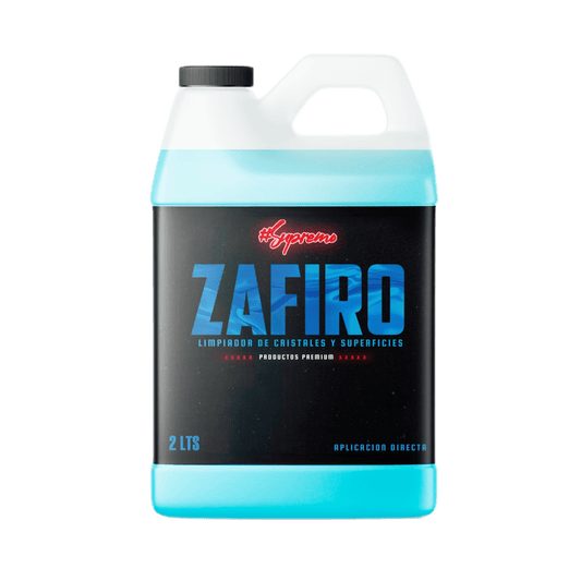 ZAFIRO (LIMPIADOR DE CRISTALES) AUTOMOTRIZ 2 LITROS - Supremoclean