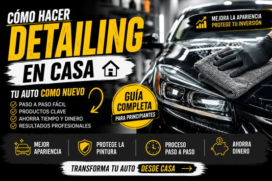 Cómo hacer detailing a tu auto como profesional en casa (Guía Completa) - Supremoclean