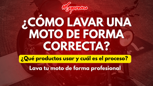 Cómo Limpiar y Detallar tu Moto como un Profesional: Guía Completa - Supremoclean