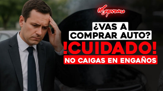 “¡Cuidado! No compres un auto usado sin ver esto... - Supremoclean