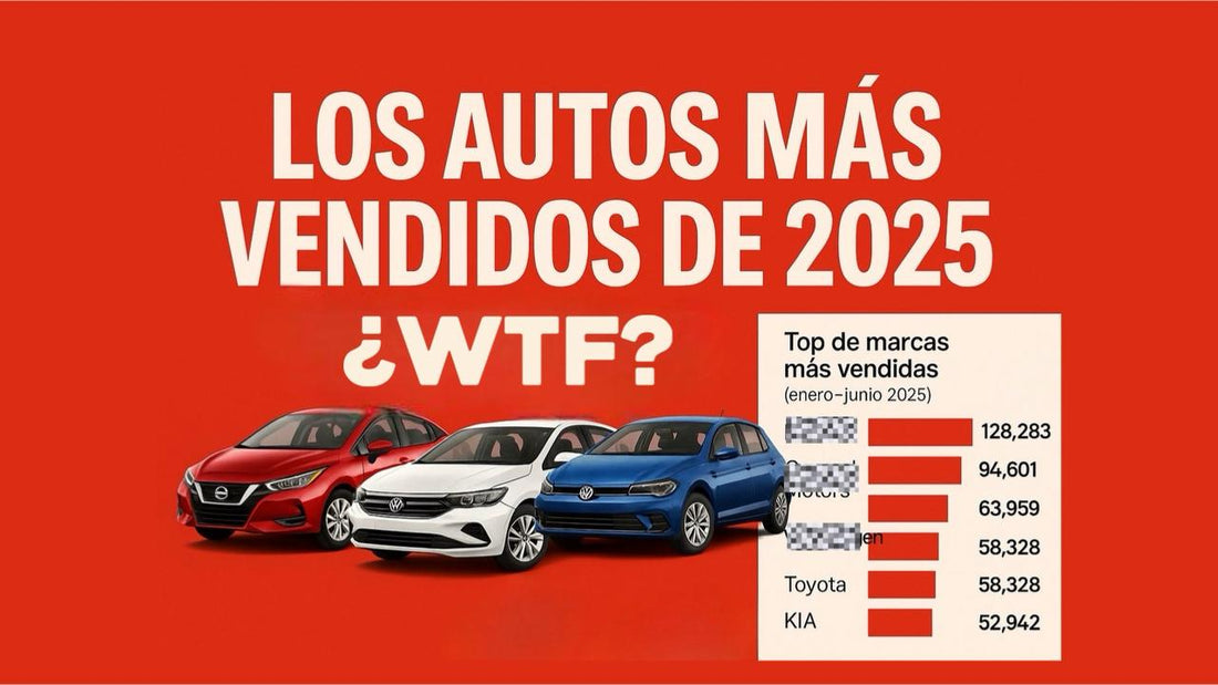 Los Autos más vendidos en México este 2025 🇲🇽 - Supremoclean
