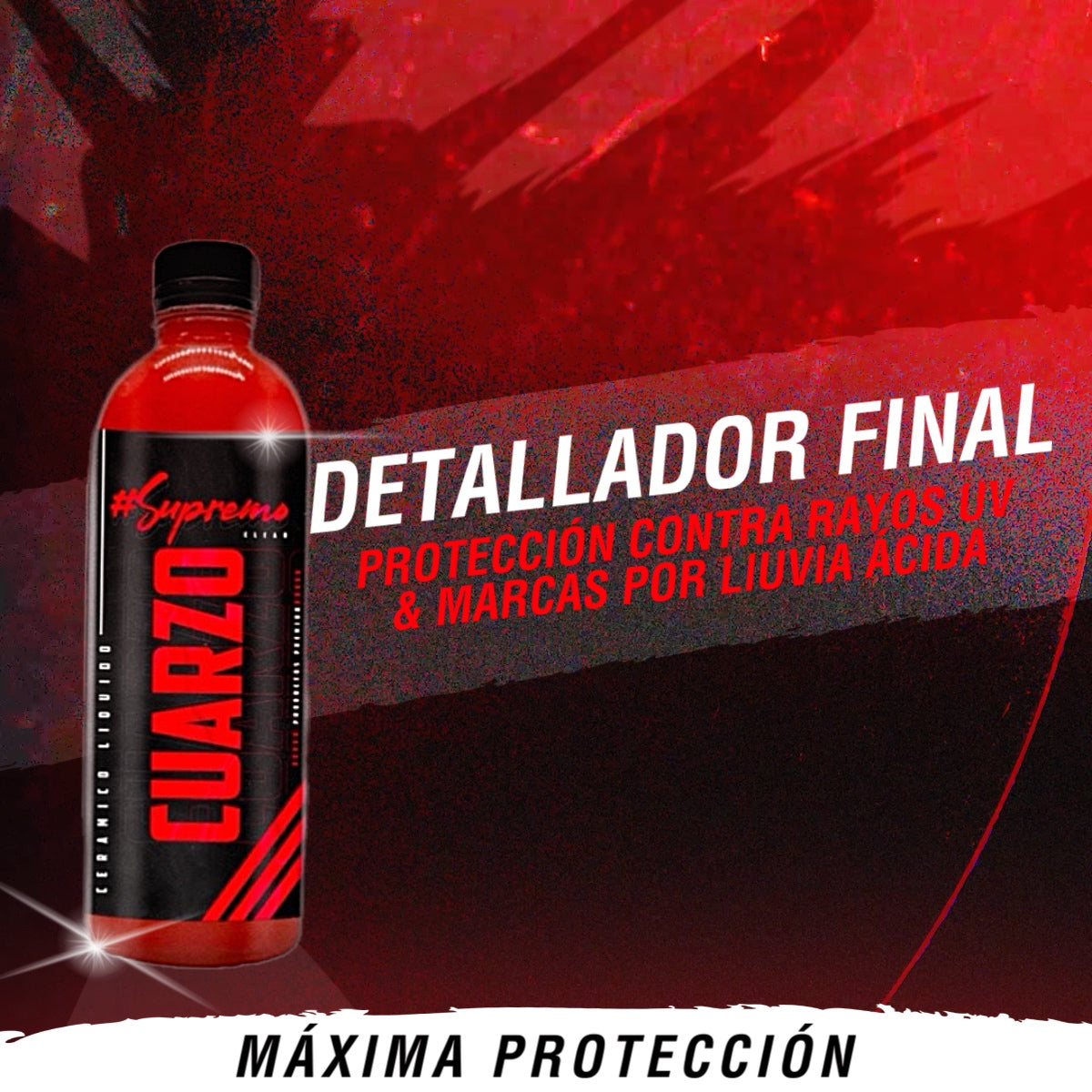 Supremocleanmx 2 CUARZO DETALLADOR FINAL PARA AUTOS + MICROFIBRAS