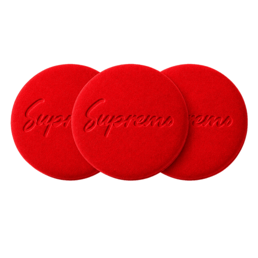 3 Pads Aplicadores SupremoClean Aplica Cera, Selladores y Protectores Automotrices. - Supremoclean