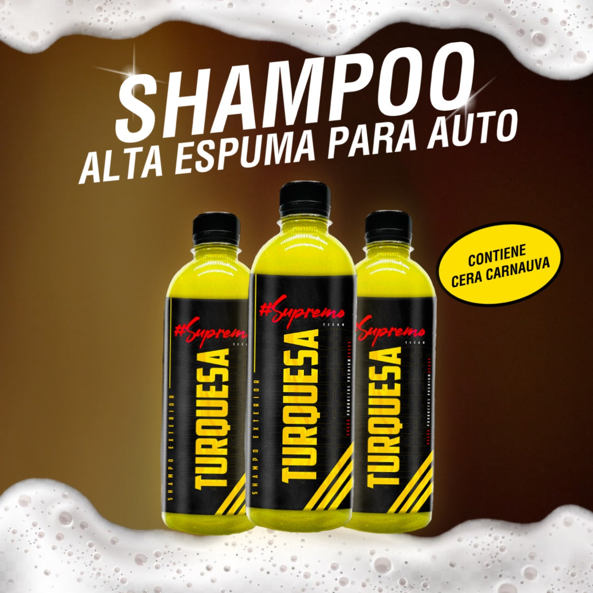 Supremocleanmx KIT SUPREMO BÁSICO PARA DETALLADO DE AUTOS 18 ARTÍCULOS