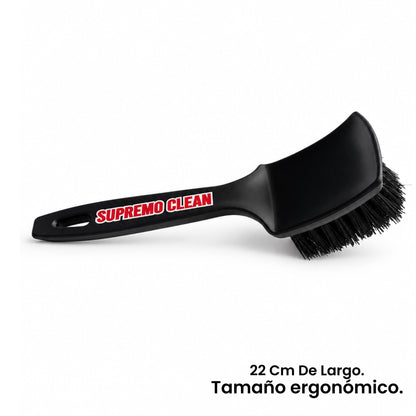 Cepillo corto para tapetes dureza media | SupremoClean