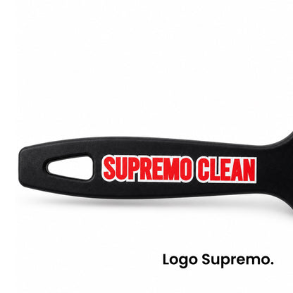 Cepillo corto para tapetes dureza media | SupremoClean