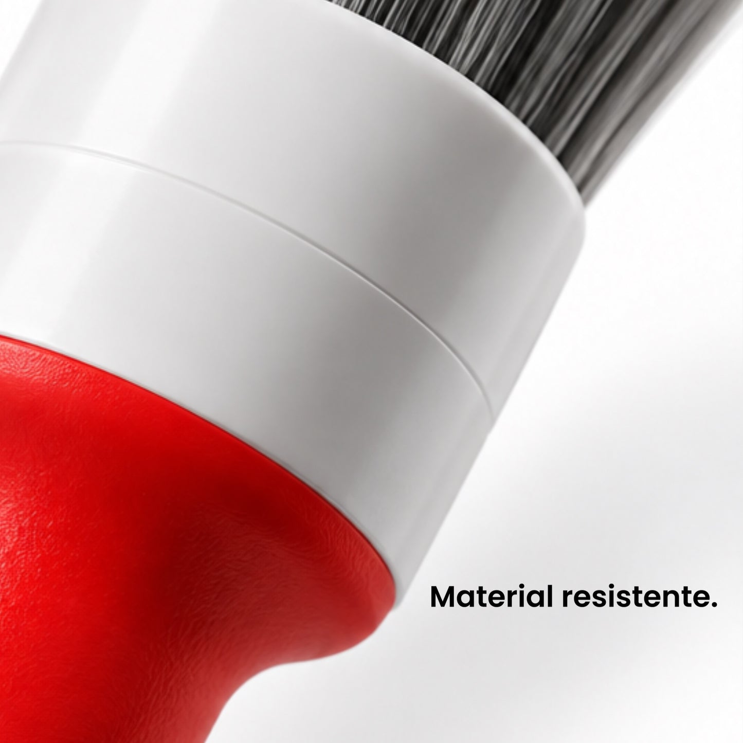 Set de 3 Brochas Detailing rojas SupremoClean.
