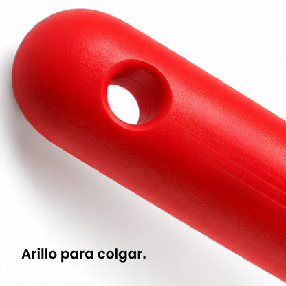 Set de 3 Brochas Detailing rojas SupremoClean.