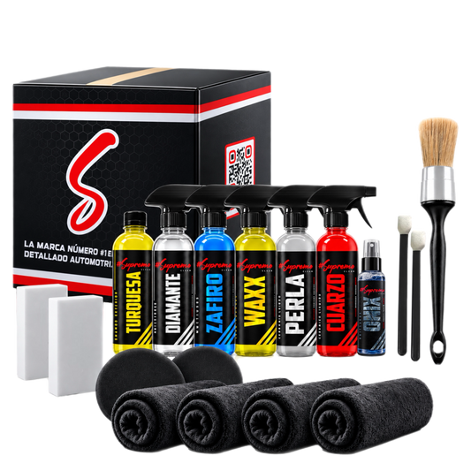 Premium Kit Detailing para Limpieza Automotriz Profesional.
