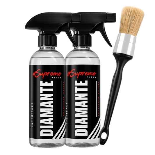 Kit 2 Diamantes 500 ml + Brocha Detailing Detallado Profesional