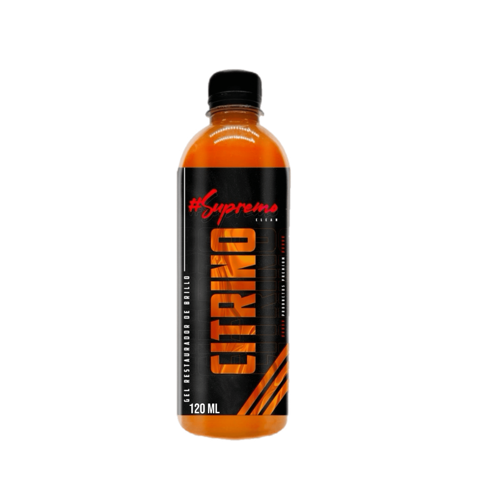 CITRINO EN GEL RESTAURADOR PREMIUM DE PLÁSTICOS Y MOLDURAS (INTERIOR Y EXTERIOR) 120 ML - Supremoclean