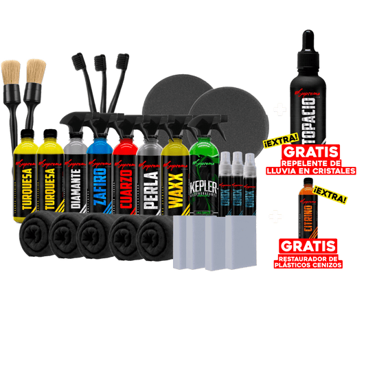 GOLDEN PACK DETALLADO COMPLETO INTERIOR Y EXTERIOR - Supremoclean