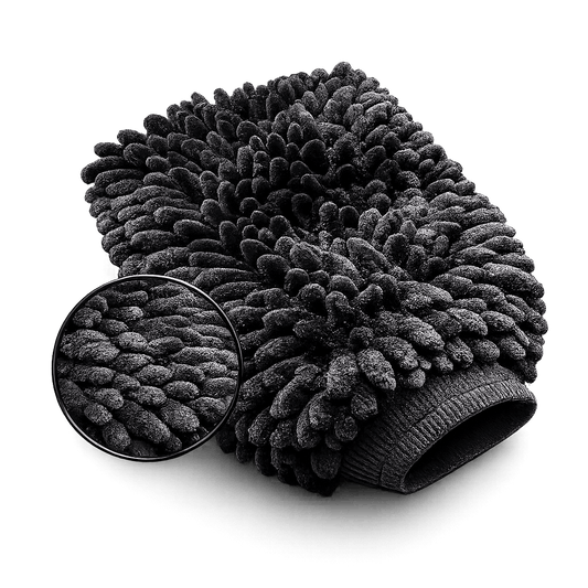 Guante Premium – Microfibra Extra Suave para Lavado Automotriz sin Rayar - Supremoclean