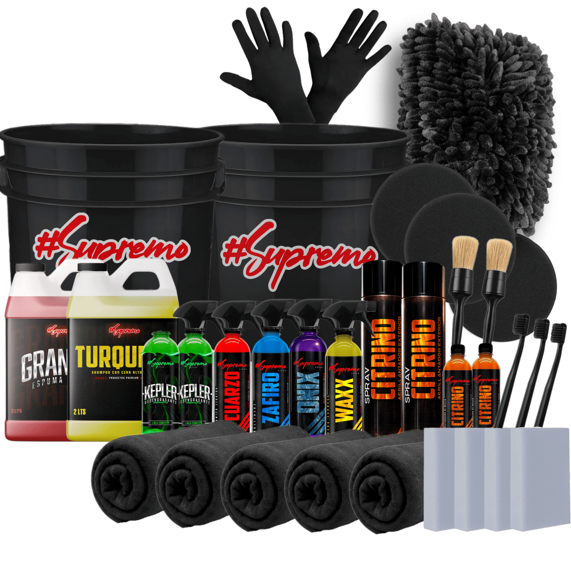 Imperial Pack El kit para detallado automotriz más completo - Supremoclean