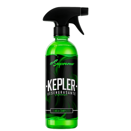 Kepler 500 ml – Desengrasante Automotriz Profesional para Rines, Motores y Tolvas - Supremoclean