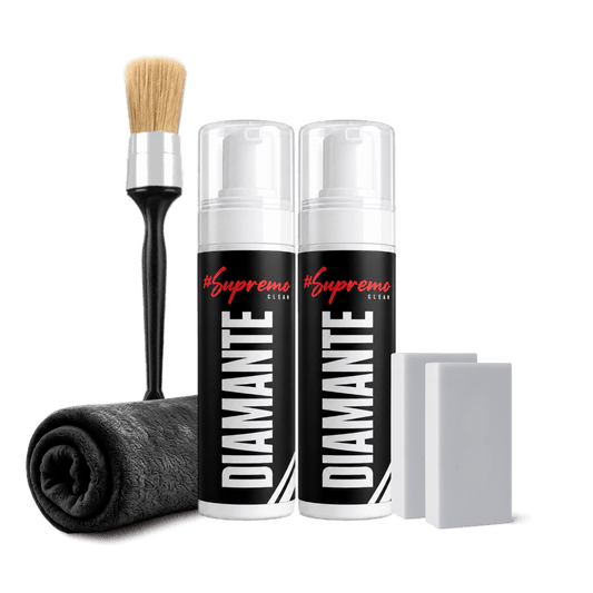 Kit APC Diamante Espumoso – Limpieza de Plásticos, Molduras y Superficies Delicadas - Supremoclean