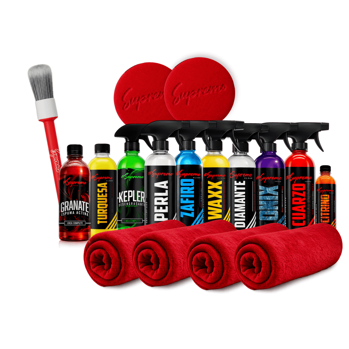 Kit Detailing SupremoClean Level 2 - Red Edition - Supremoclean