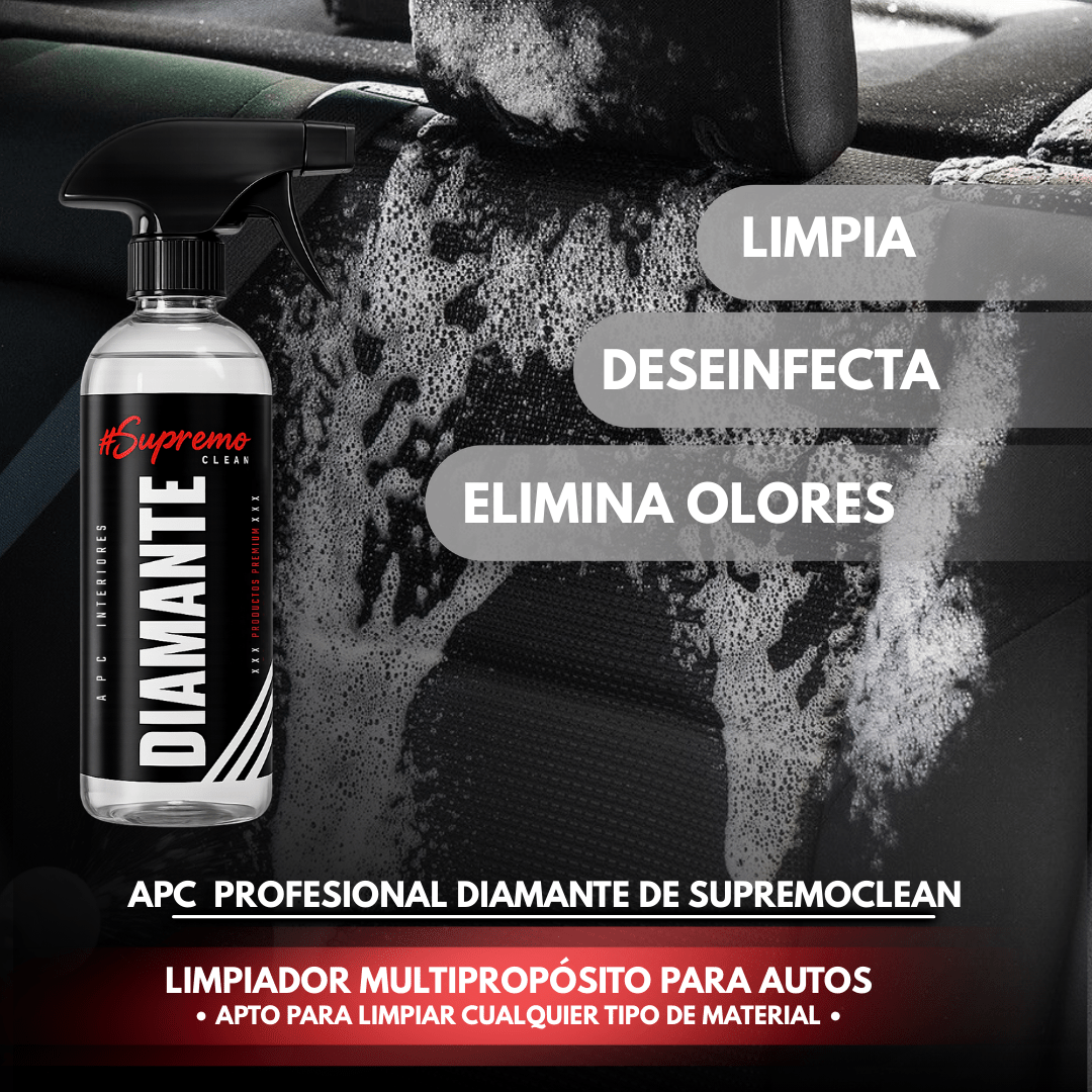 KIT MAYOR SUPREMOCLEAN DETALLADO INTERIOR Y EXTERIOR - Supremoclean