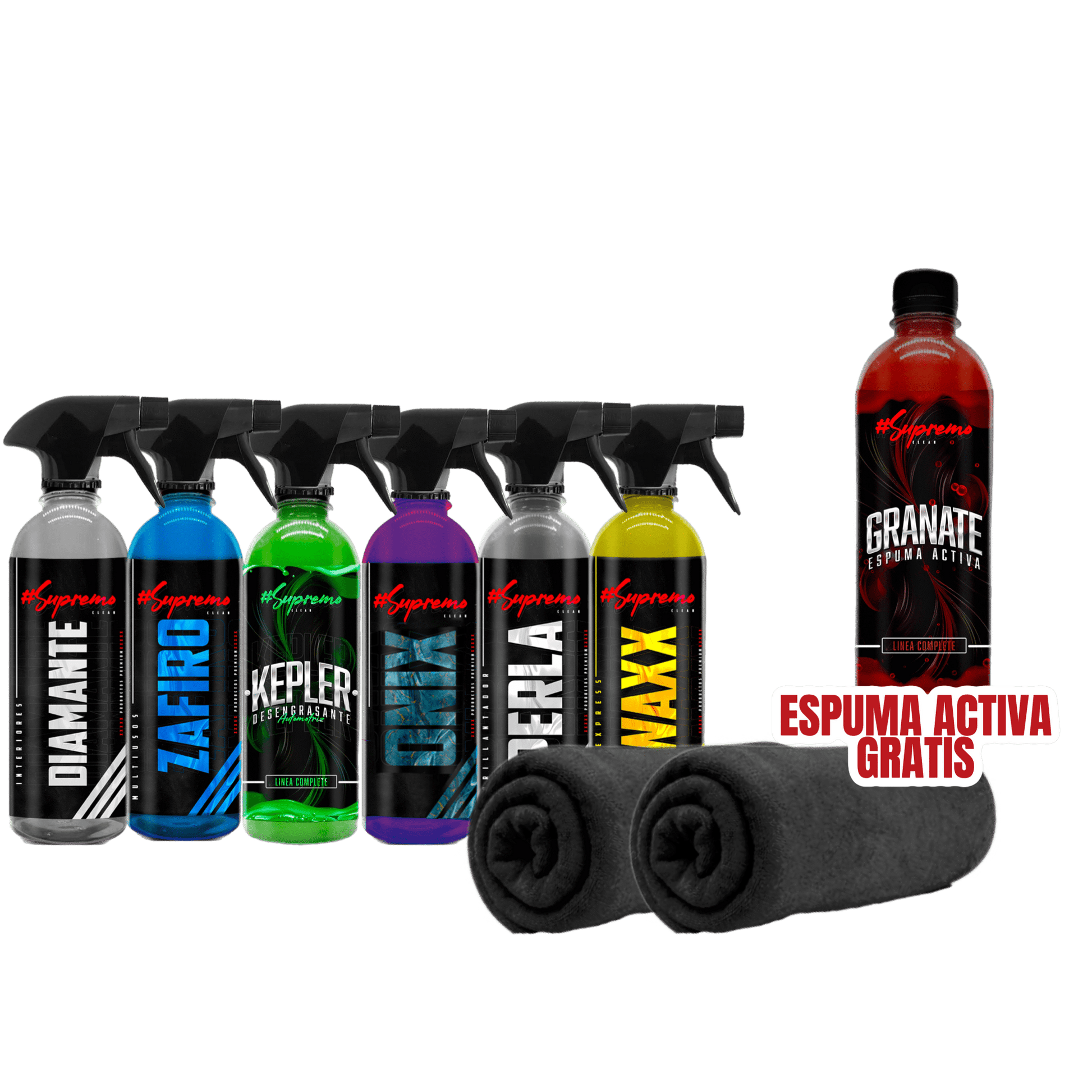 KIT MAYOR SUPREMOCLEAN DETALLADO INTERIOR Y EXTERIOR - Supremoclean