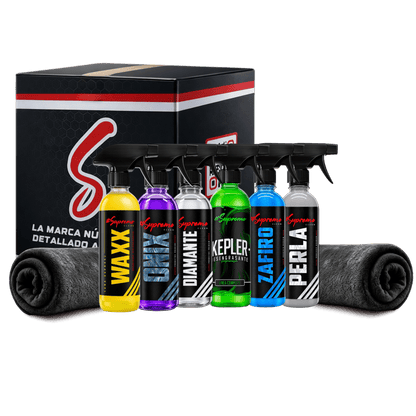 KIT MAYOR SUPREMOCLEAN DETALLADO INTERIOR Y EXTERIOR - Supremoclean
