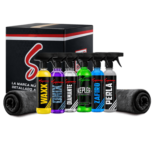 KIT MAYOR SUPREMOCLEAN DETALLADO INTERIOR Y EXTERIOR - Supremoclean