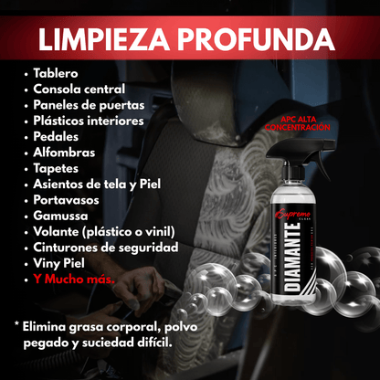 KIT MAYOR SUPREMOCLEAN DETALLADO INTERIOR Y EXTERIOR - Supremoclean