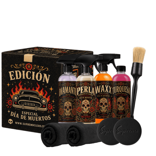 Kit para detallado automotriz edición especial día de muertos 2026 - Supremoclean