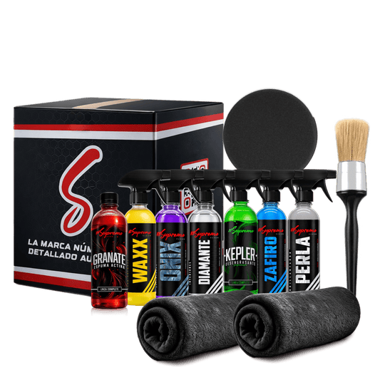 KIT PARA REGALO | KIT DETAILING AUTOMOTRIZ PARA HOMBRES - Supremoclean