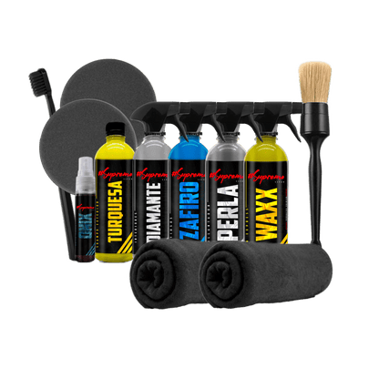 KIT SUPREMO BÁSICO PARA DETALLADO AUTOMOTRIZ - Supremoclean