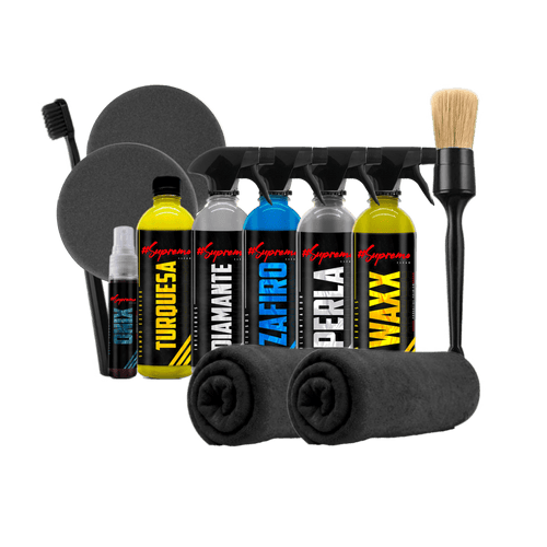 KIT SUPREMO BÁSICO PARA DETALLADO AUTOMOTRIZ - Supremoclean