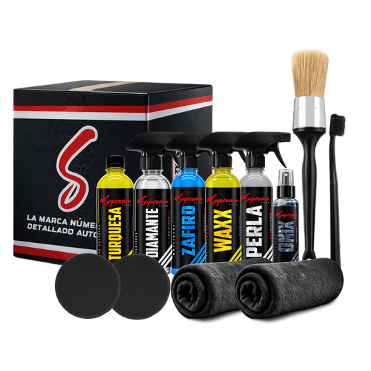 Kit Supremo SupremoClean – Detallado Automotriz para Interior y Exterior - Supremoclean
