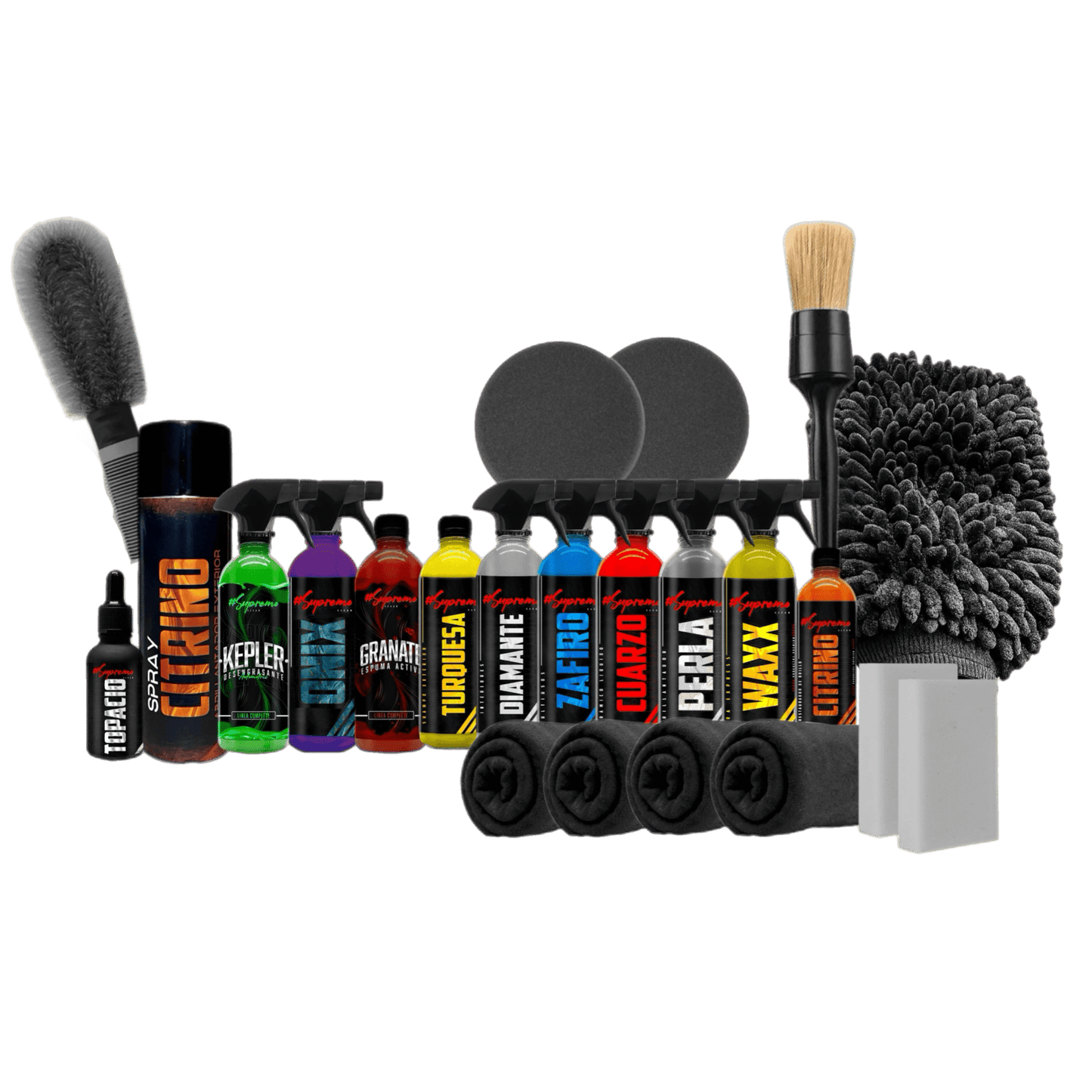 Legend Pack – Kit Profesional de Detallado Automotriz más Completo - Supremoclean