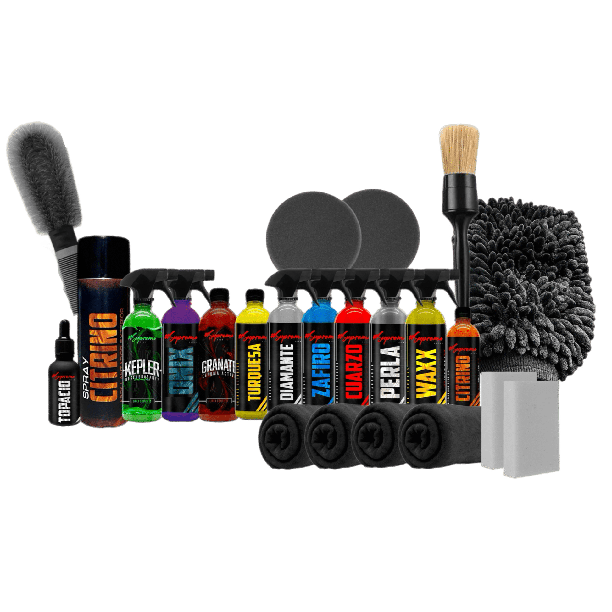 Legend Pack – Kit Profesional de Detallado Automotriz más Completo - Supremoclean