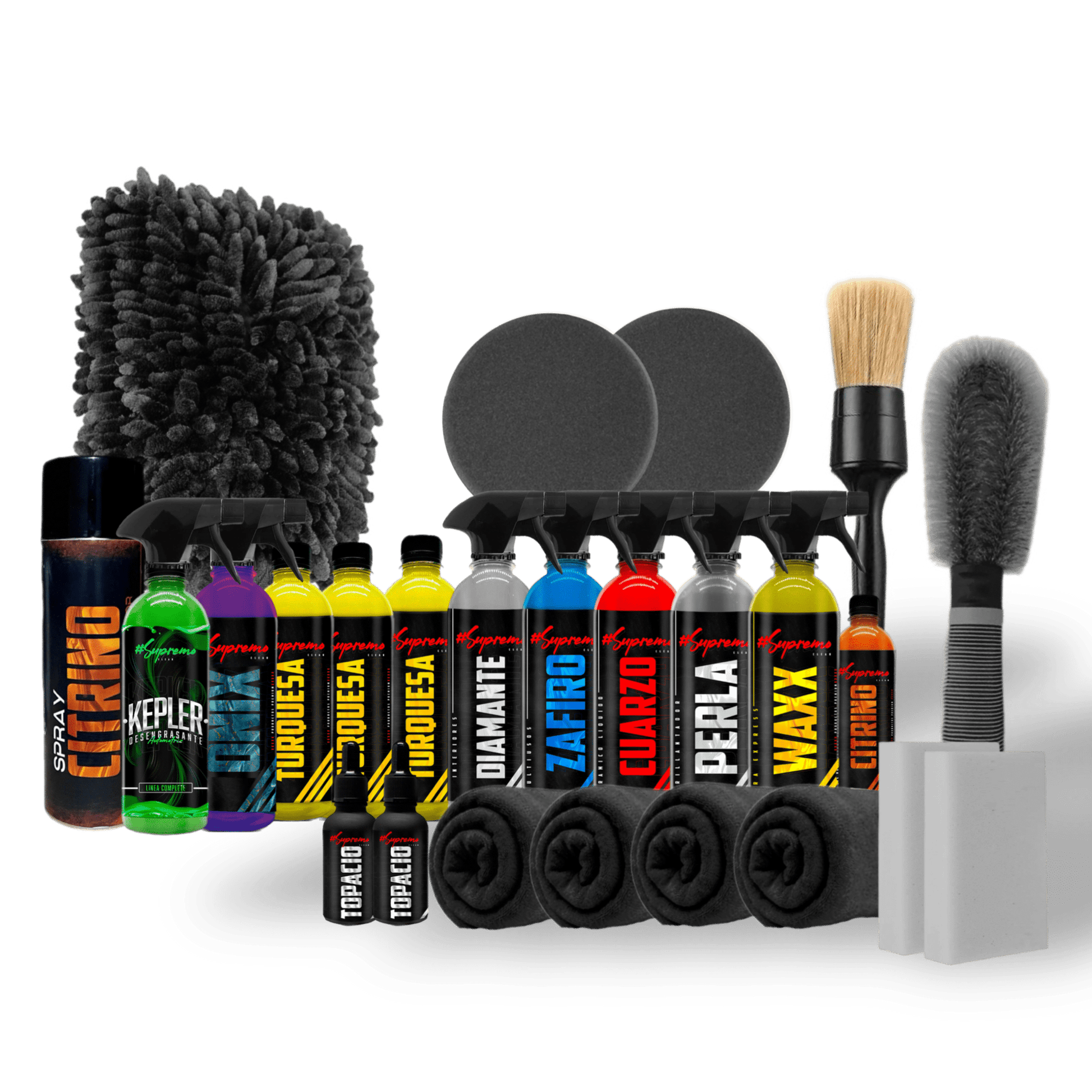 Legend Pack SupremoClean – Kit Profesional de Detallado Automotriz Completo - Supremoclean