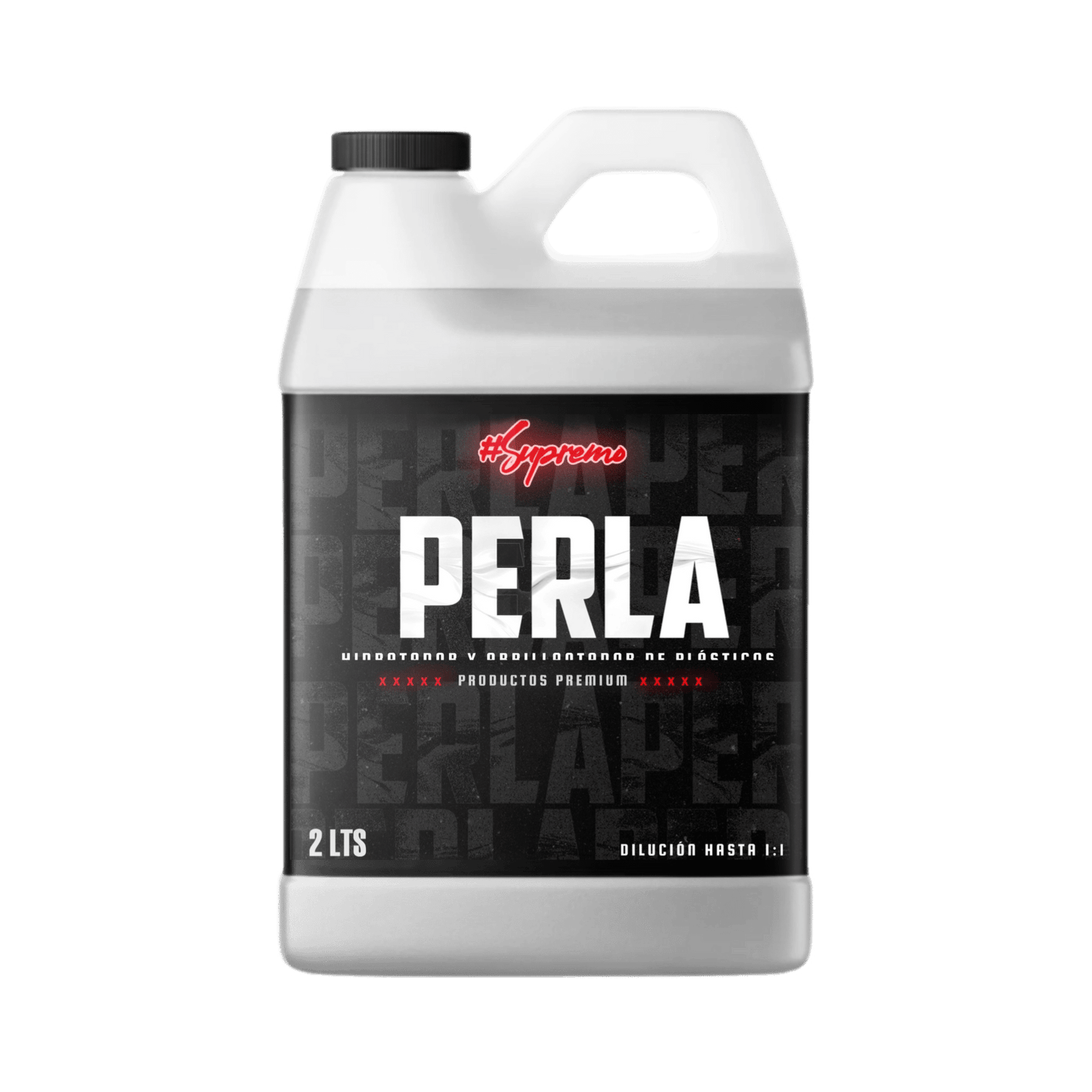PERLA HIDRATADOR DE PLÁSTICOS CENIZOS Y OPACOS 2 LITROS - Supremoclean