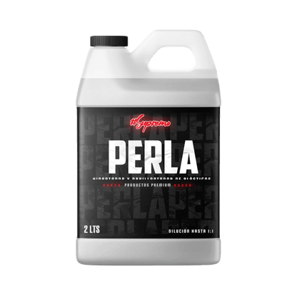 PERLA HIDRATADOR DE PLÁSTICOS CENIZOS Y OPACOS 2 LITROS - Supremoclean