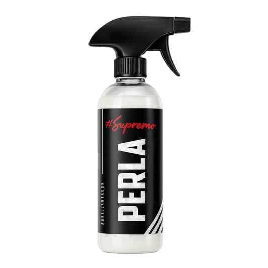 Perla SupremoClean 500 ml – Hidratador de Plásticos, Molduras y Llantas | Acabado Matizado No Grasoso - Supremoclean