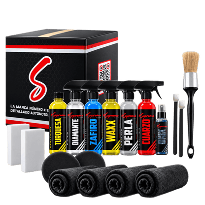 Premium Kit Detailing para Limpieza Automotriz Profesional. - Supremoclean